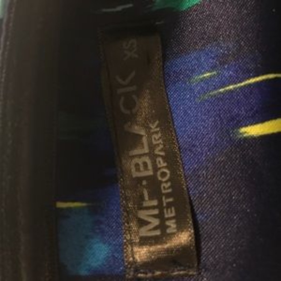 METROPARK MR. BLACK ABSTRACT PRINT DRESS - Picture 6 of 7